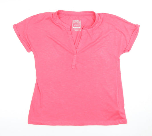 Mountain Warehouse Women's Pink T-Shirt, Size 10, Quick-Dry