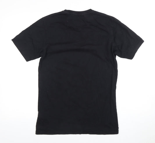 Timberland Men's Black Crew Neck Logo T-Shirt Size S