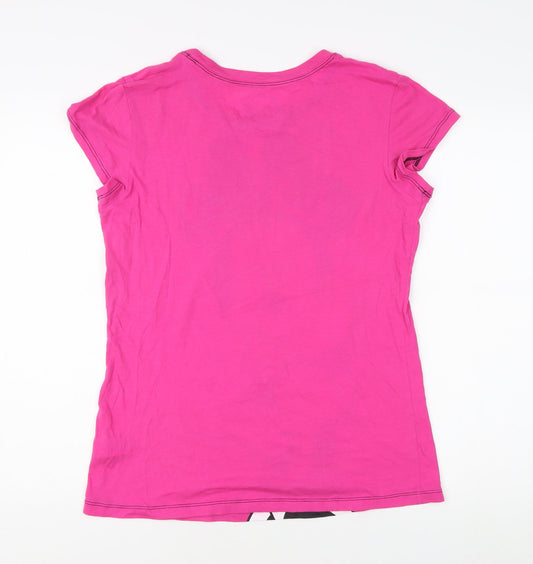 Disney Womens Pink Minnie Mouse T-Shirt XL