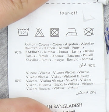 Champion Grey Basic T-Shirt L for Teens