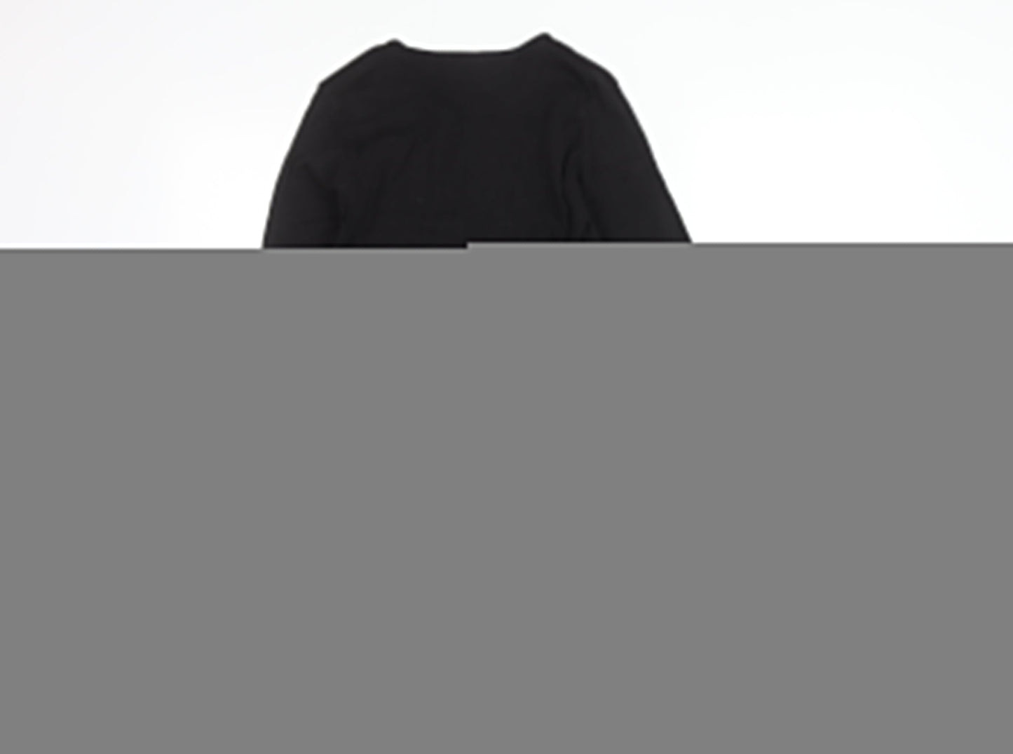Gap Women's Black Basic Crew Neck T-Shirt - Size S