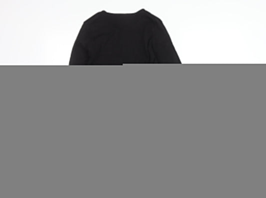 Gap Women's Black Basic Crew Neck T-Shirt - Size S