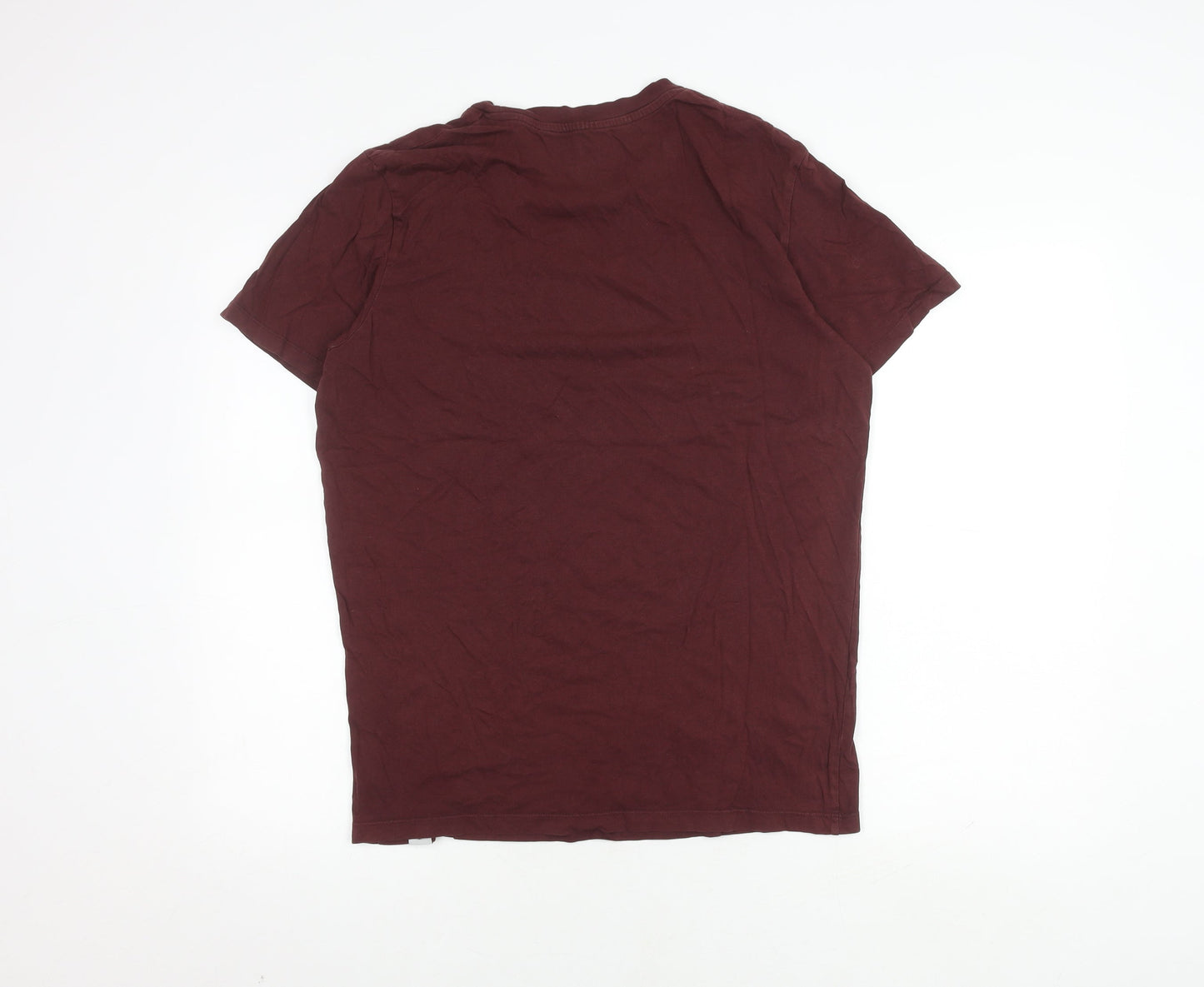 Jack & Jones Men's Red Graphic Print T-Shirt, Size L