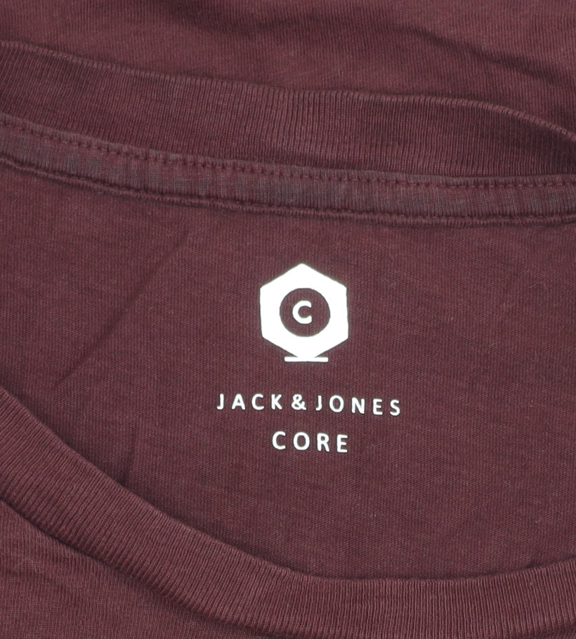 Jack & Jones Men's Red Graphic Print T-Shirt, Size L