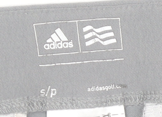 Adidas Women's Grey Dress Pants, S, Regular Fit