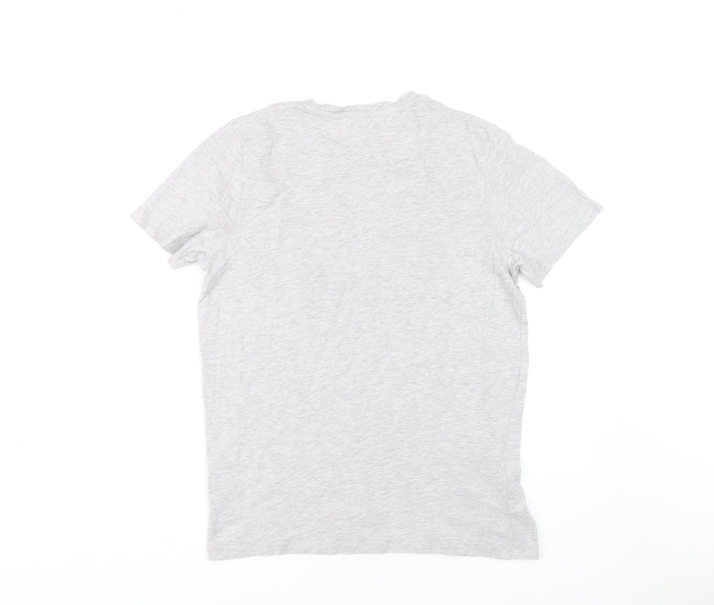 Jack & Jones Men's Grey M Crew Neck T-Shirt