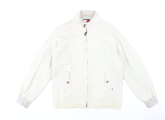 Tommy Hilfiger Men's White Basic Jacket S