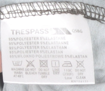 Trespass Women's Green Floral Sleeveless Tank Top S