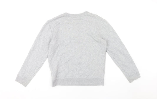 Lee Men's Grey Pullover Sweatshirt S