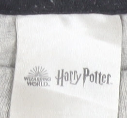 Harry Potter Men's Grey Hogwarts M T-Shirt