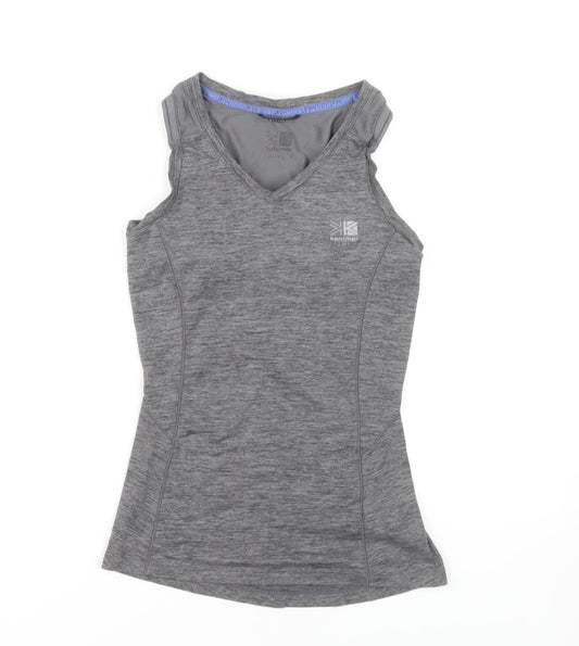 Karrimor Women's Grey Athletic Tank - Size 8, Breathable & Lightweight