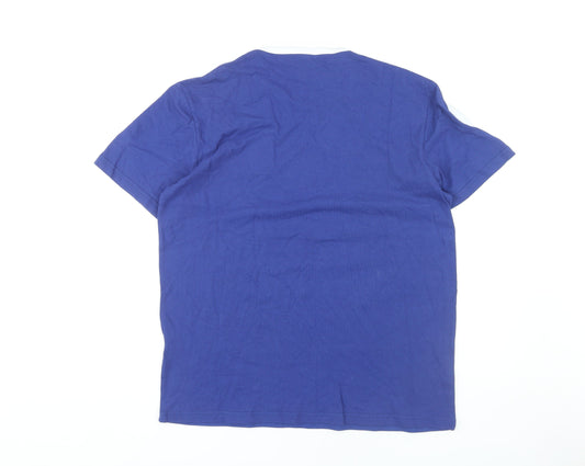 Genuine Merchandise Men's Blue LA Sports T-Shirt, Size L