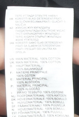 Adidas Unisex Black Regular Fit T-Shirt M