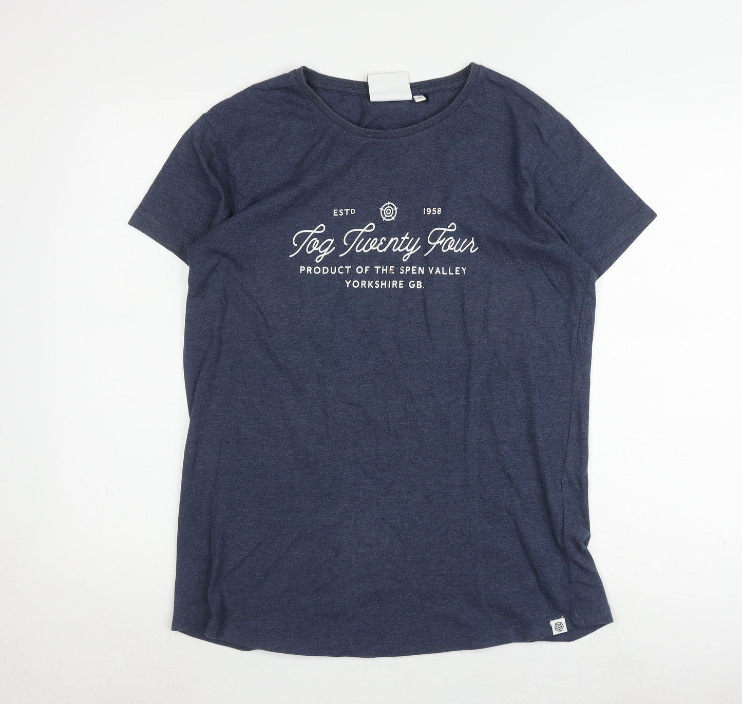 TOG24 Women's Blue T-Shirt, Size 14, Casual Style