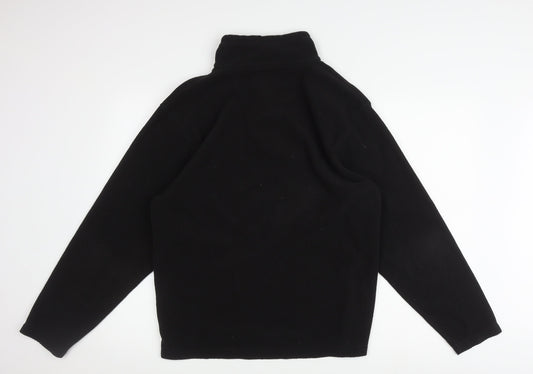 Regatta Men's Black Fleece 1/2 Zip Sweatshirt Size M