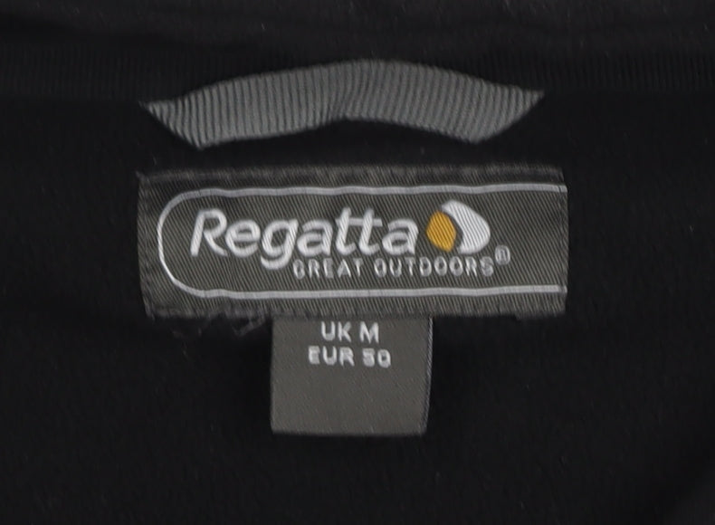 Regatta Men's Black Fleece 1/2 Zip Sweatshirt Size M