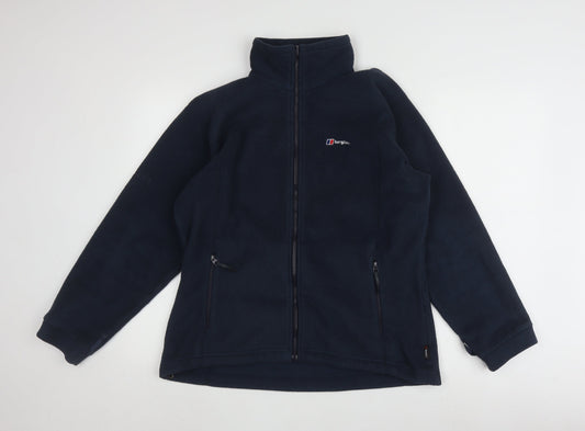 Berghaus Women's Blue Fleece Jacket Size 12 Regular