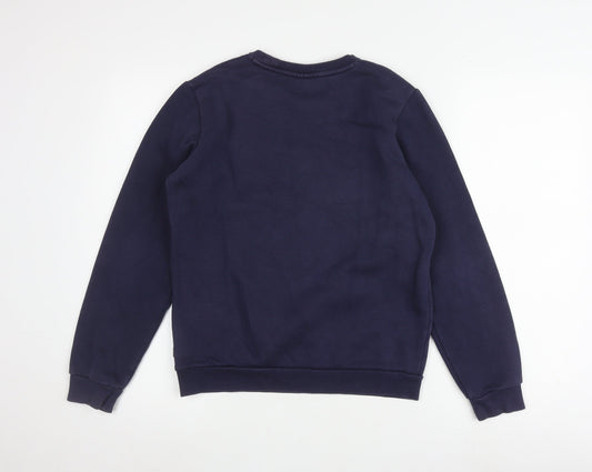 Puma Teens Blue Graphic Print Sweatshirt Size 164