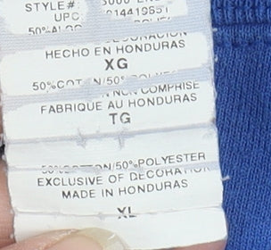 Champion Men's Blue Pullover Sweatshirt XL