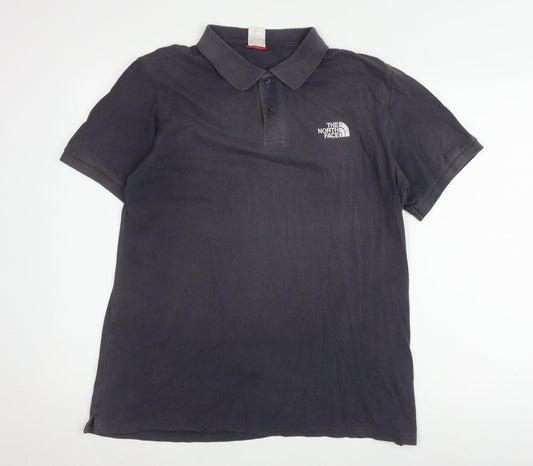 The North Face Men's Black Polo Medium - Casual Style
