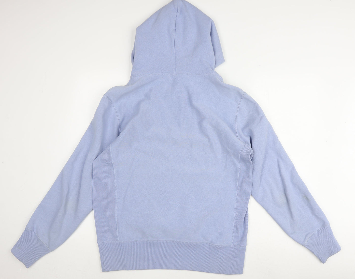 Champion Men's Blue Pullover Hoodie L