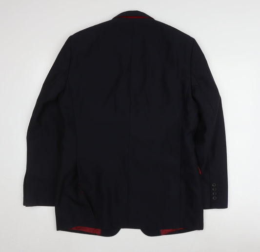 Magee 1866 Men's Blue Suit Jacket 40 Regular Fit Formal