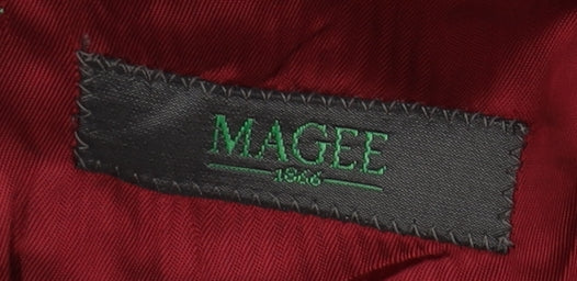 Magee 1866 Men's Blue Suit Jacket 40 Regular Fit Formal