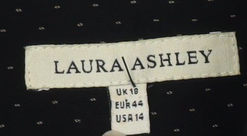 Laura Ashley Women's Black Blazer Regular Size 18