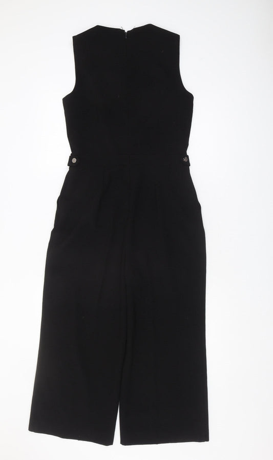 Oasis Women's Black Sleeveless Jumpsuit Size 8