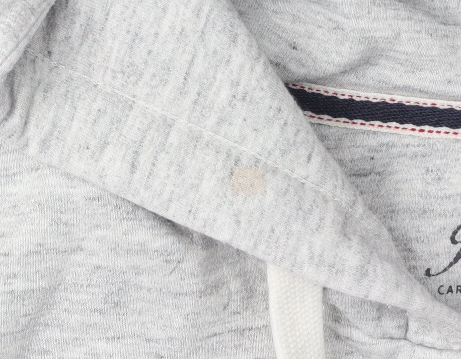 Mens UK M JACK & JONES Grey Full Zip Hoodie