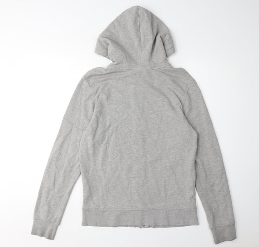 Jack & Jones Men's Grey Full Zip Hoodie S