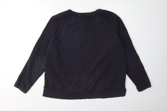 White Stuff Women's Black Pullover Sweatshirt Size 12