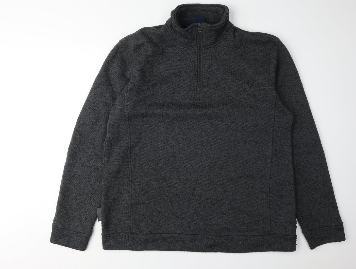 Mountain Warehouse Men's 2XL Grey Fleece 1/4 Zip Sweatshirt