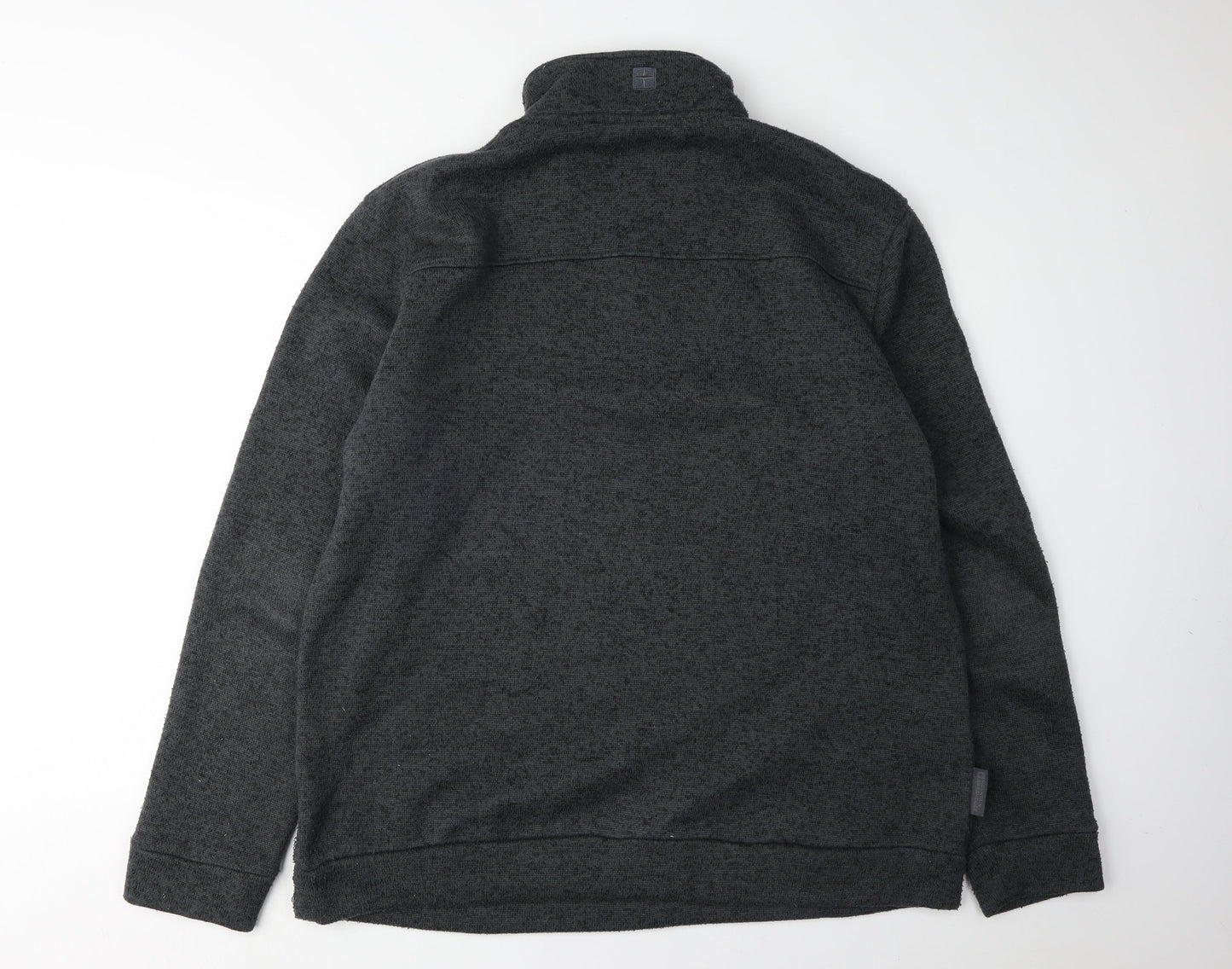 Mountain Warehouse Men's 2XL Grey Fleece 1/4 Zip Sweatshirt