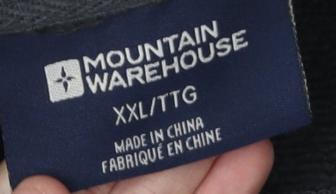 Mountain Warehouse Men's 2XL Grey Fleece 1/4 Zip Sweatshirt