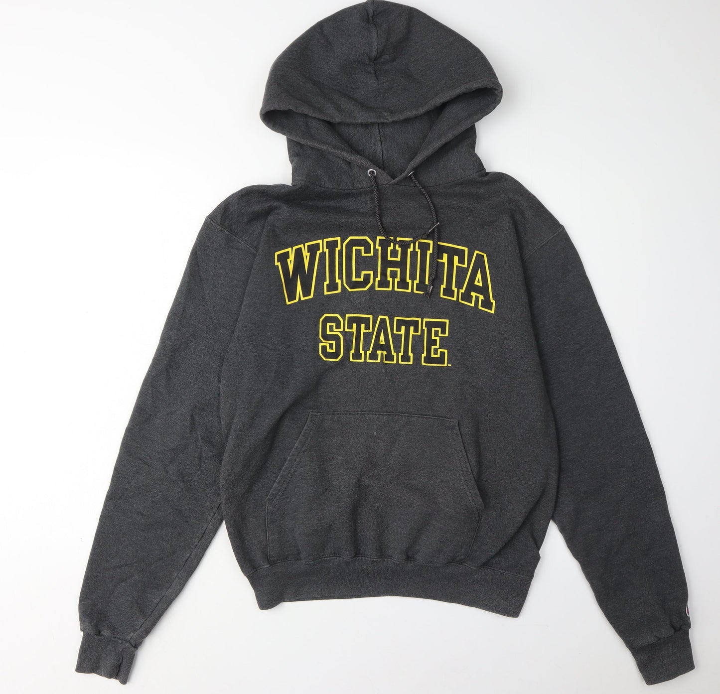 Champion Men's Grey College Hoodie - Small