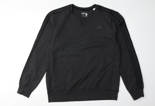 Adidas Men's Black Pullover Sweatshirt Size L