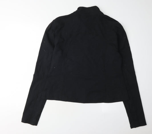 Pink Soda Sport Women's Black XL Sweatshirt Full Zip