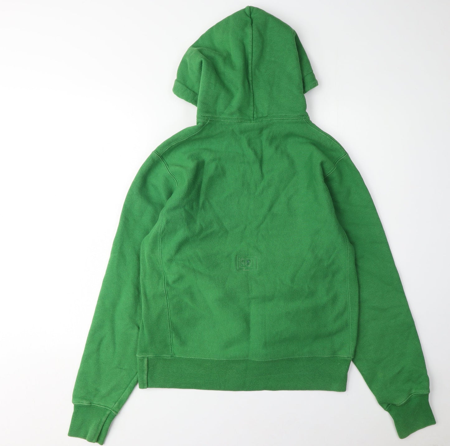 Champion Green Unisex Hoodie, Size S, Pullover Style