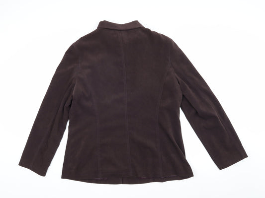 Reflections Women's Brown Jacket, Size 18, Elegant Design