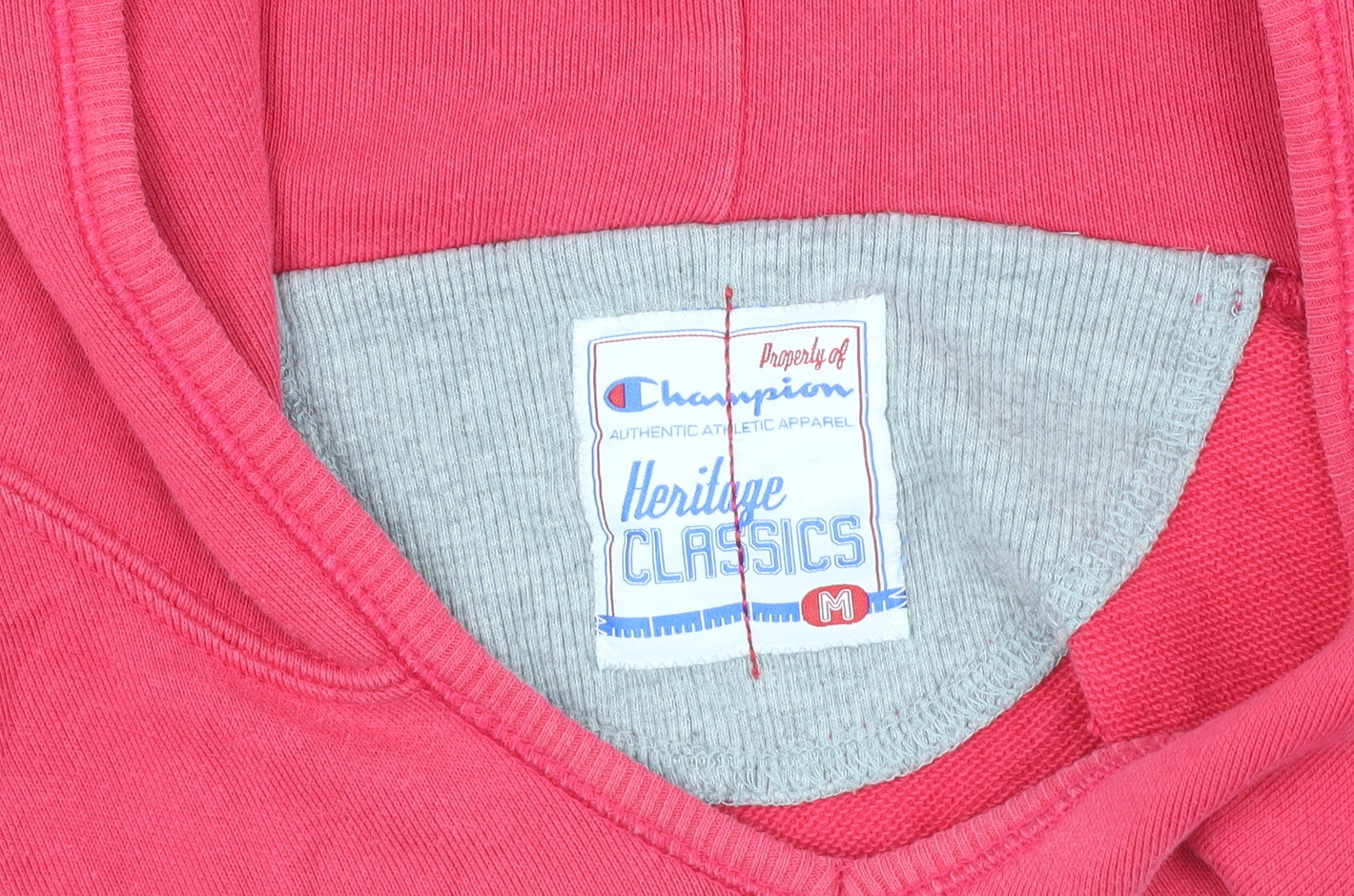 Champion Women's Red Pullover Hoodie M