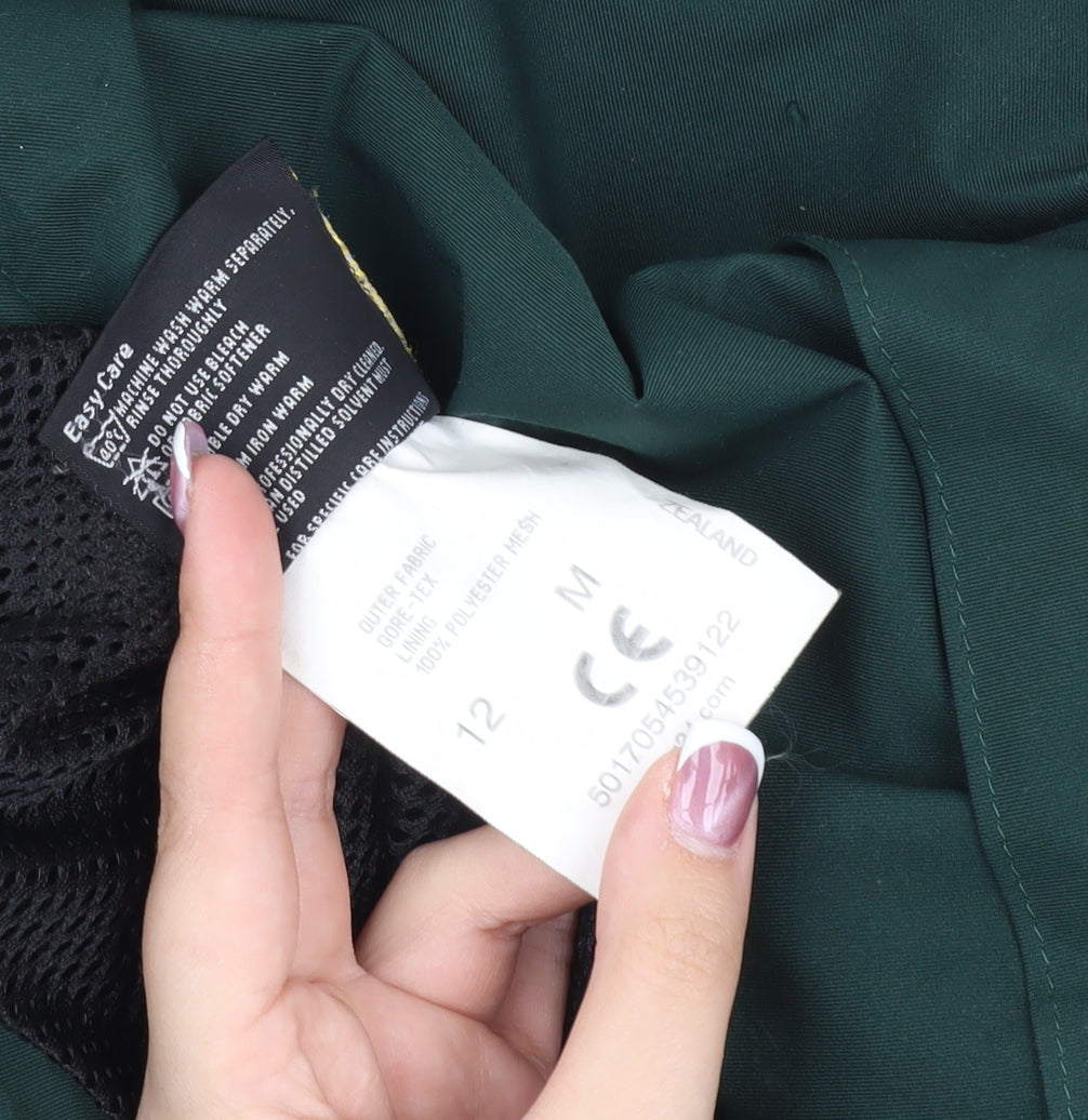 TOG 24 Women's Green Waterproof Parka Jacket Size 12