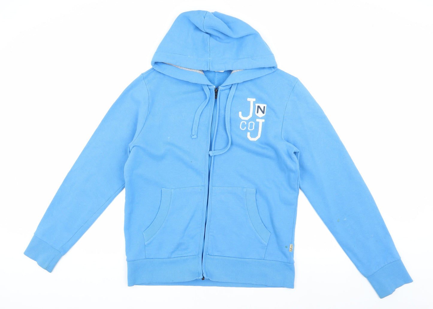 Jack & Jones Men's Blue Hooded Jacket, Size M