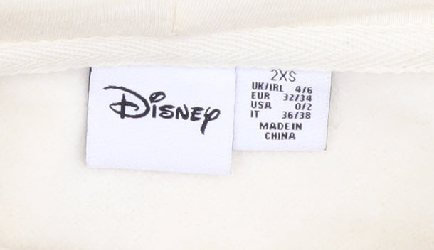 Disney Women's Ivory Pullover Hoodie, 2XS