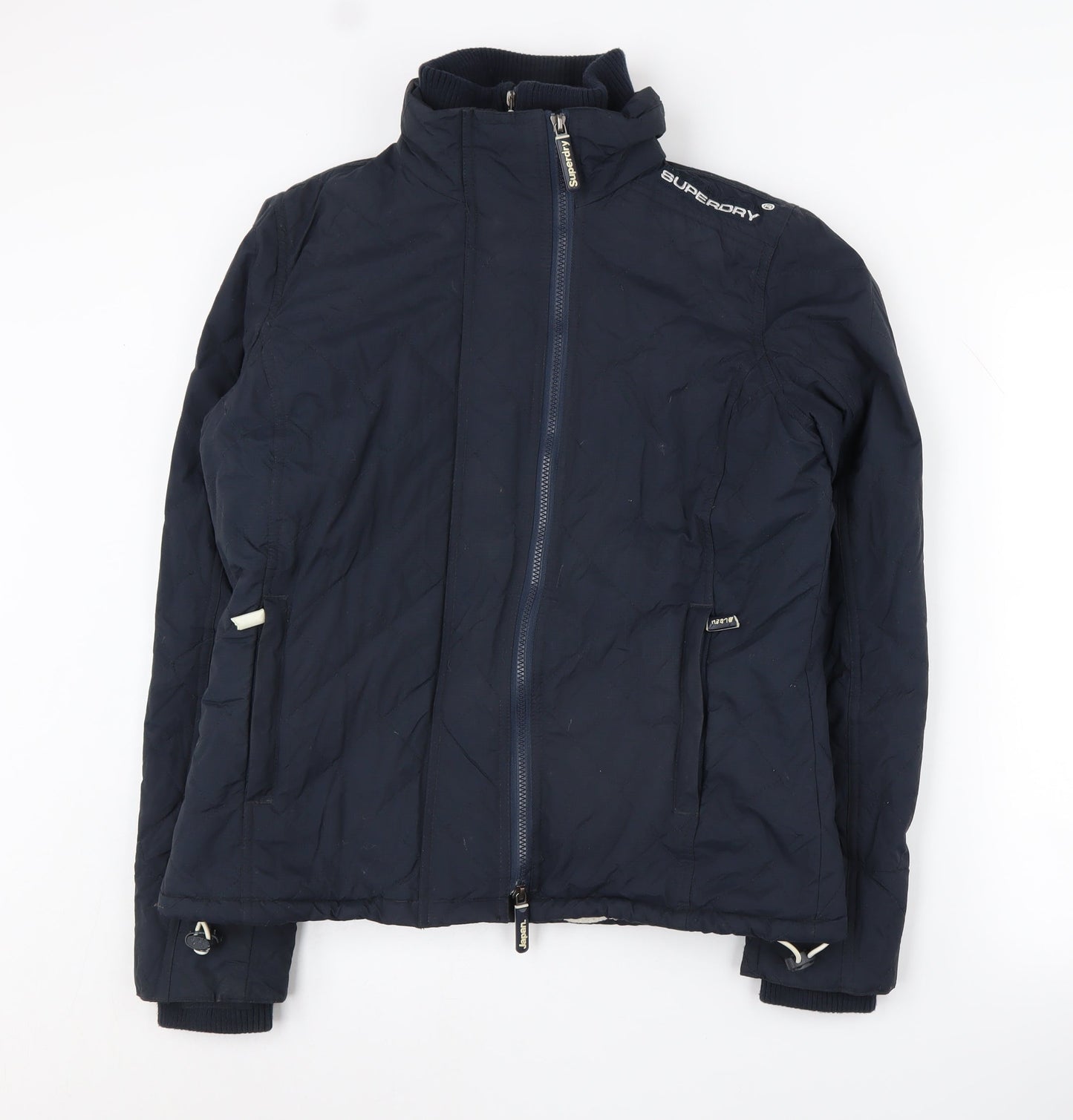 Superdry Women's Blue Windbreaker Jacket L