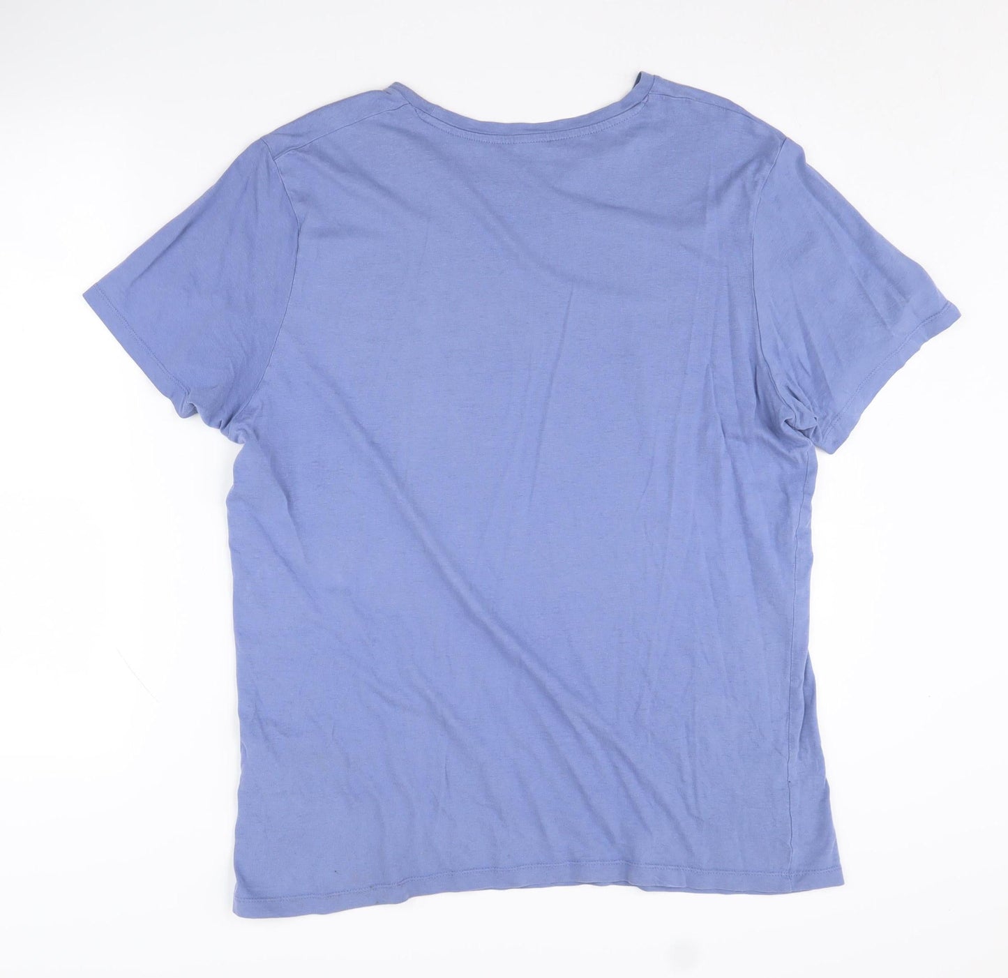 Jack & Jones Blue XL Slim Fit Men’s Graphic T-Shirt