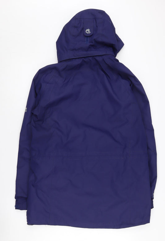 Craghoppers Women’s Blue Parka Jacket Size 12