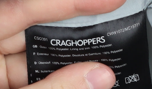 Craghoppers Women’s Blue Parka Jacket Size 12