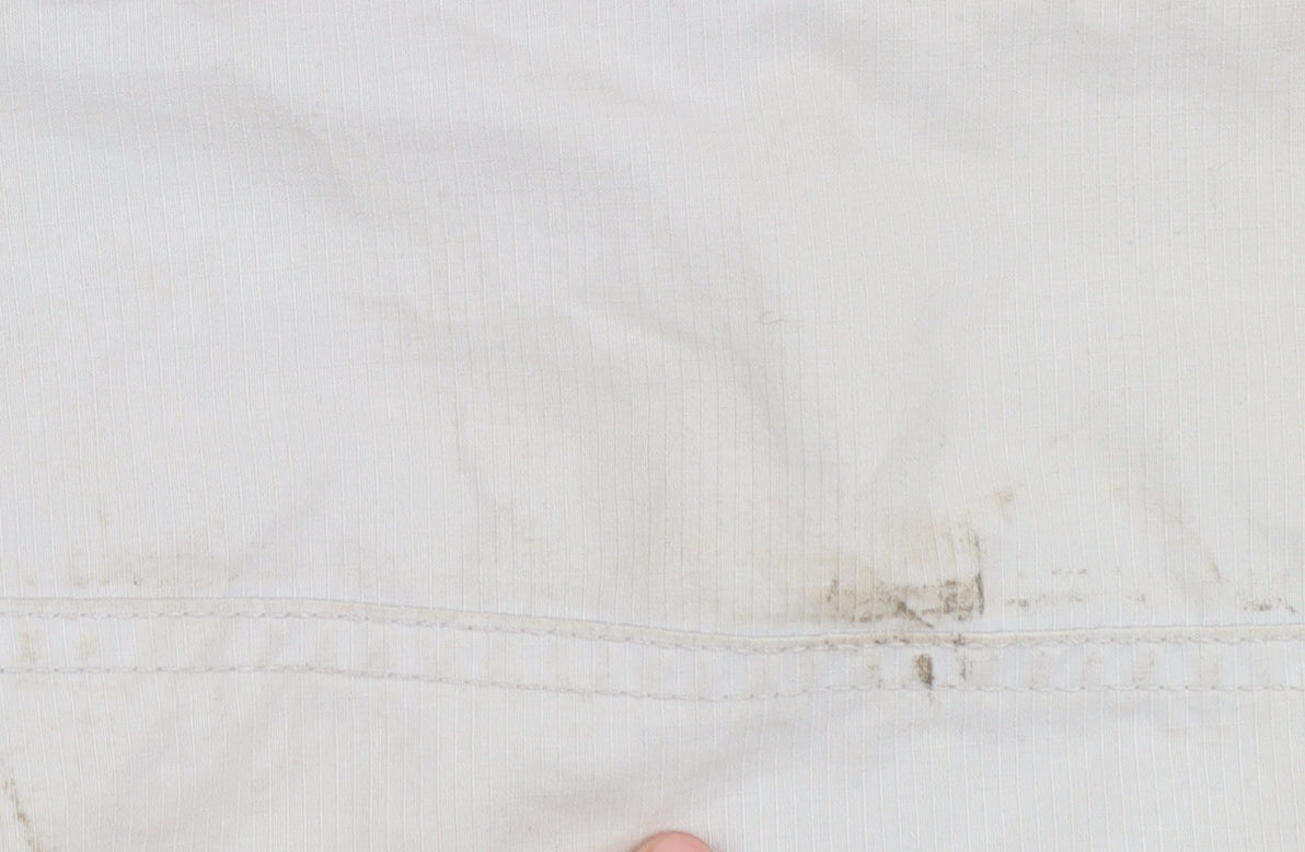 Jack & Jones Men's White Windbreaker Jacket L