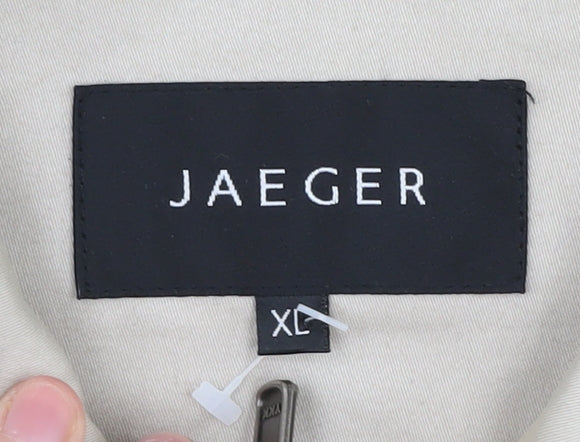 Jaeger Men's Beige XL Basic Jacket